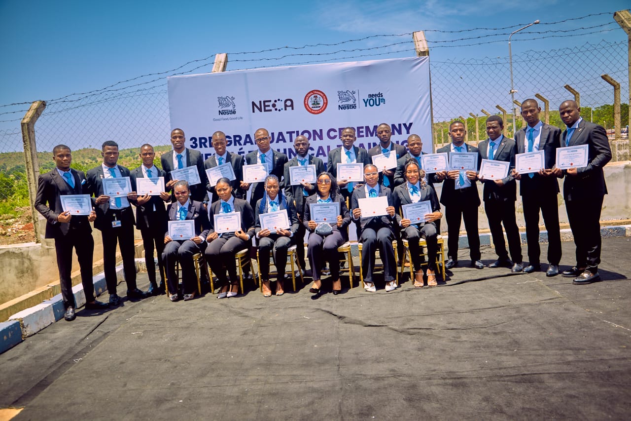 Nestlé Nigeria Trains Over 180 Nigerian Youths On Skills Acquisition